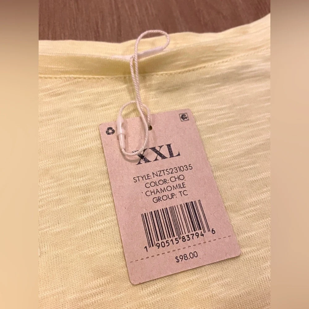 NIC + ZOE Boat Neck Dolman Sleeve Tee